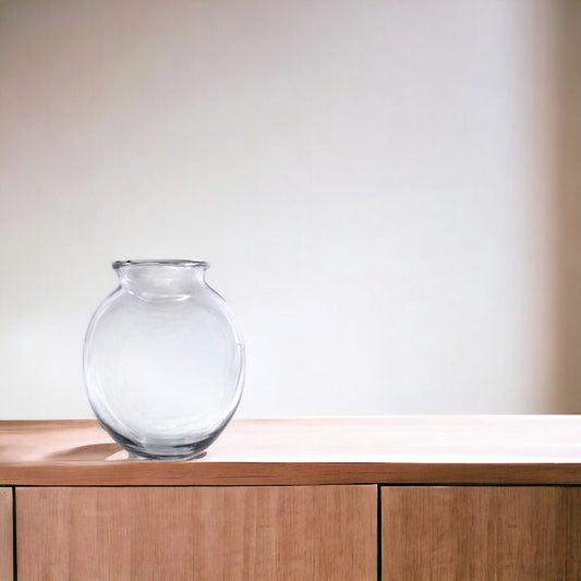 Bloemenvaas - 32 x 28 cm - Gerecycled Glas - Vaas