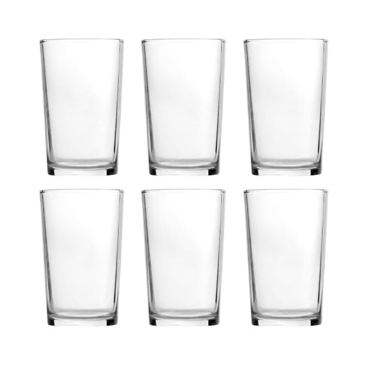 Drinkglazen - 215ml - 6 Stuks - Drinkglas - Limonadeglazen - Glas - Hoogwaardige kwaliteit - Glazenset - Drinkglazen