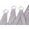 Schaduwdoek - 4x3m - Grijs - Waterdicht - +Bevestigingsmateriaal - Luifel - Hoogwaardige Kwaliteit - Tuin - Schaduwzeil - Vierkant
