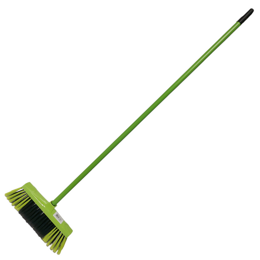 Bezem - 120cm - Licht Groen - Kunststof - Tulip met broomsoft - Binnen & Buiten - Veger - Ultieme schoonmaak instrument