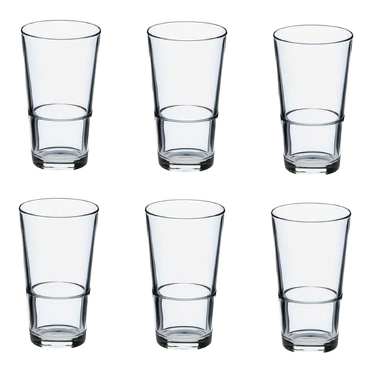 Longdrinkglazen 34Cl - Drinkglazen - Bierglazen - Stapelbaar - Glas
