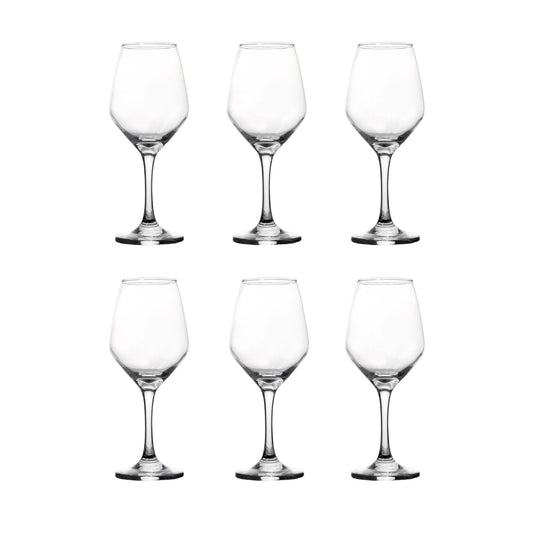 Wijnglazen Set - 6 Stuks - Wijn - Glas - 50.7cl Inhoud - Elegante Afmetingen - Prachtige Uitstraling - Perfect voor elke Gelegenheid - Ideaal voor Wijnliefhebbers - Witte wijn - Rode Wijn