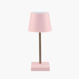 Roze draadloze LED tafellamp