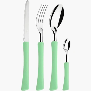 Groene bestekset voor 4 personen