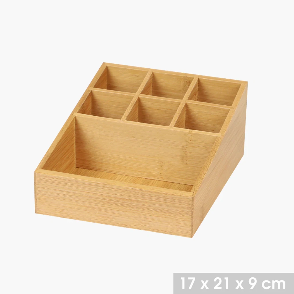 make-up organizer met 7 vakken
