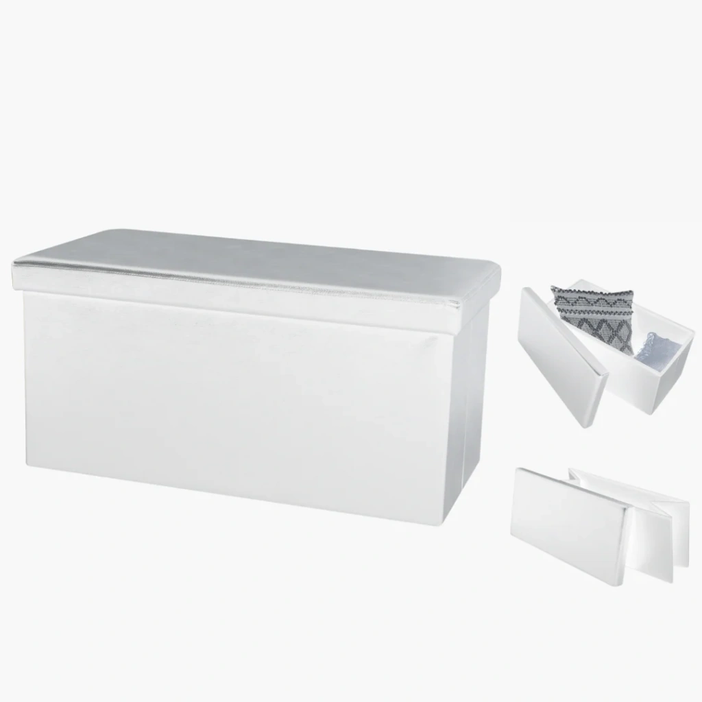 Witte opbergbox