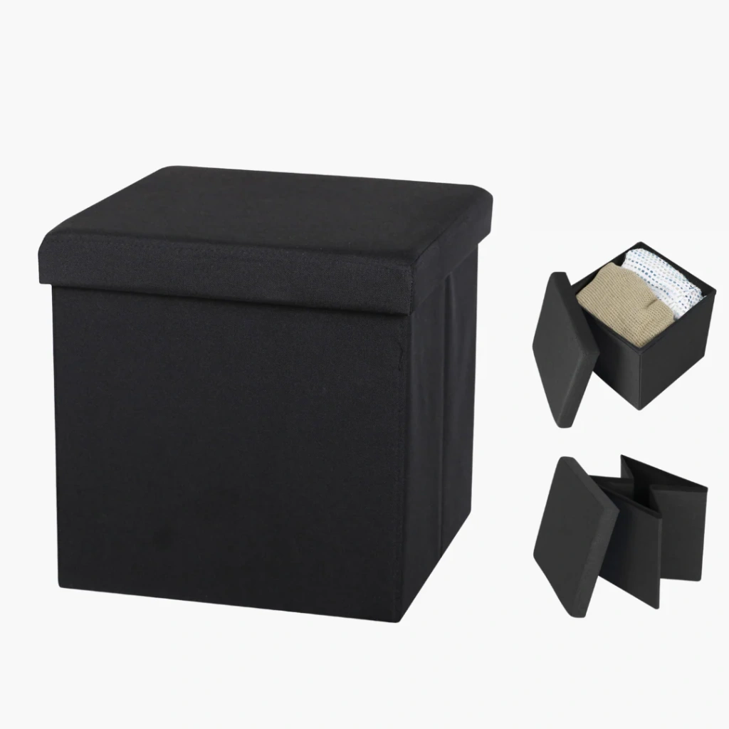 Zwarte opbergbox 