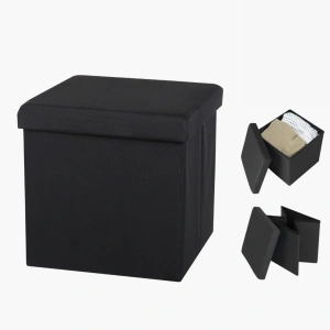 Zwarte opbergbox 