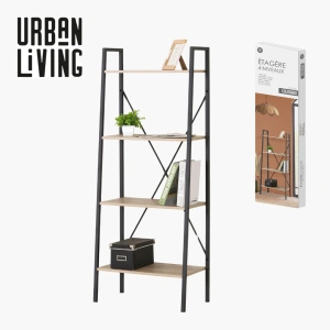 Houten opbergrek met 4 lagen