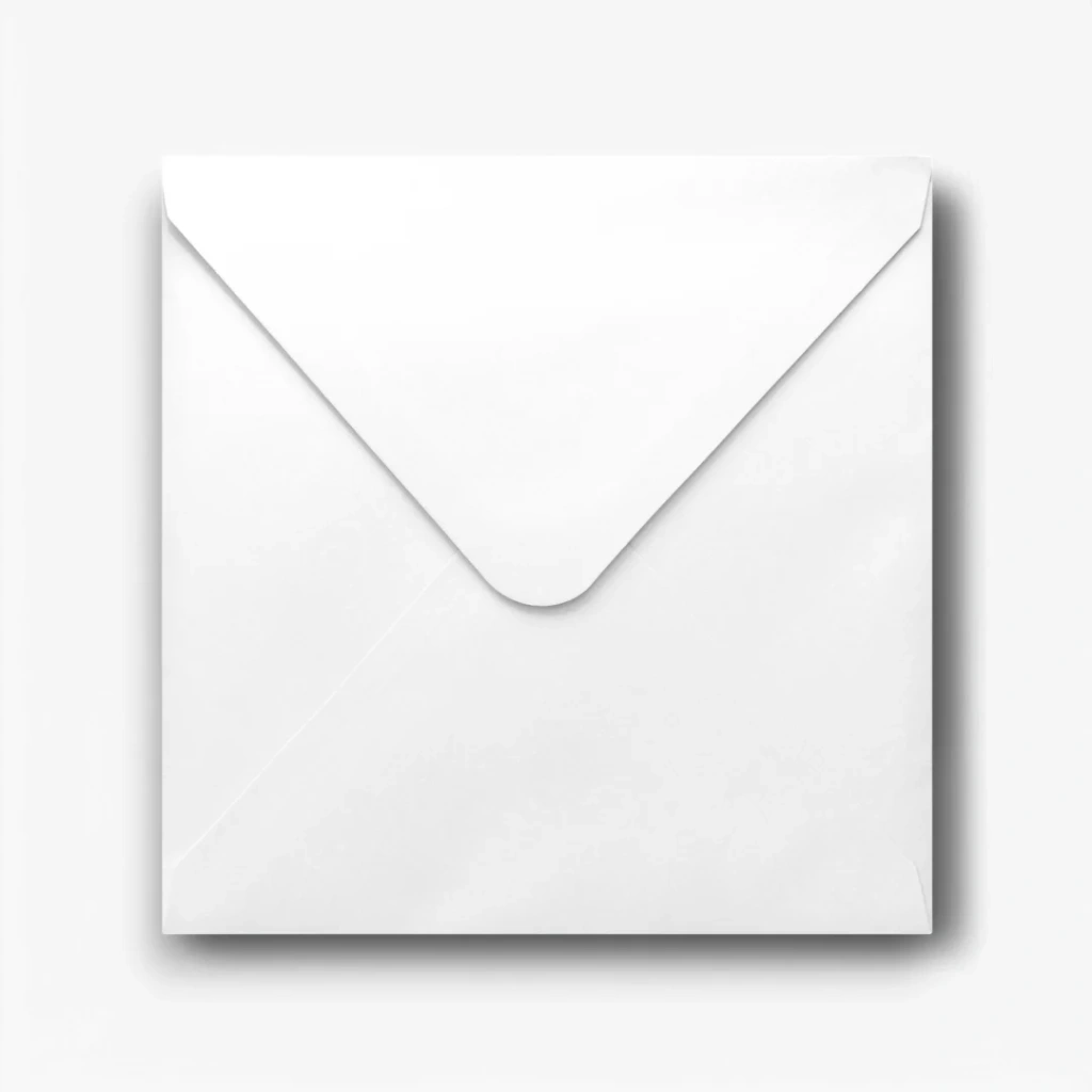 10 witte enveloppen