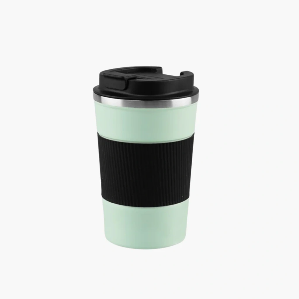mintgroene thermosbeker