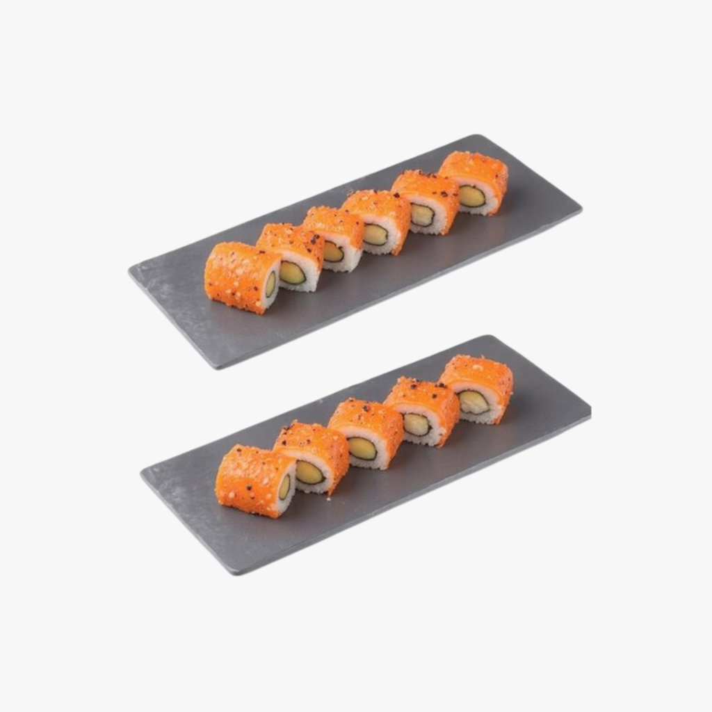 Set van 2 leistenen serveerplanken