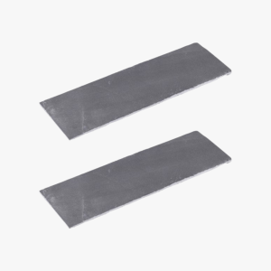 Set van 2 leistenen serveerplanken