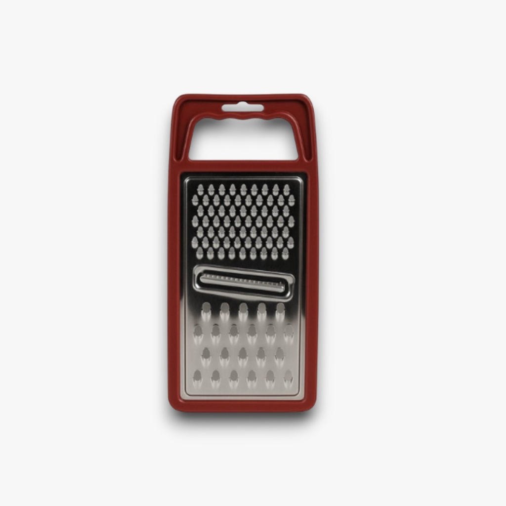 Rasp met bordeaux handvat