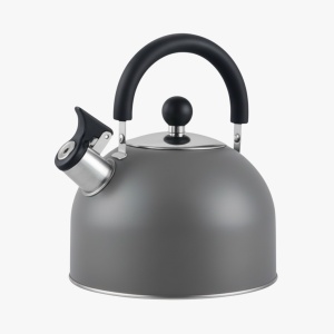 Donkergrijze fluitketel