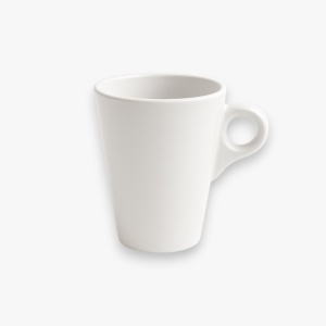 witte koffiemok